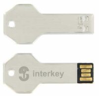 USB Stick Close Farbe Silber, 1 GB